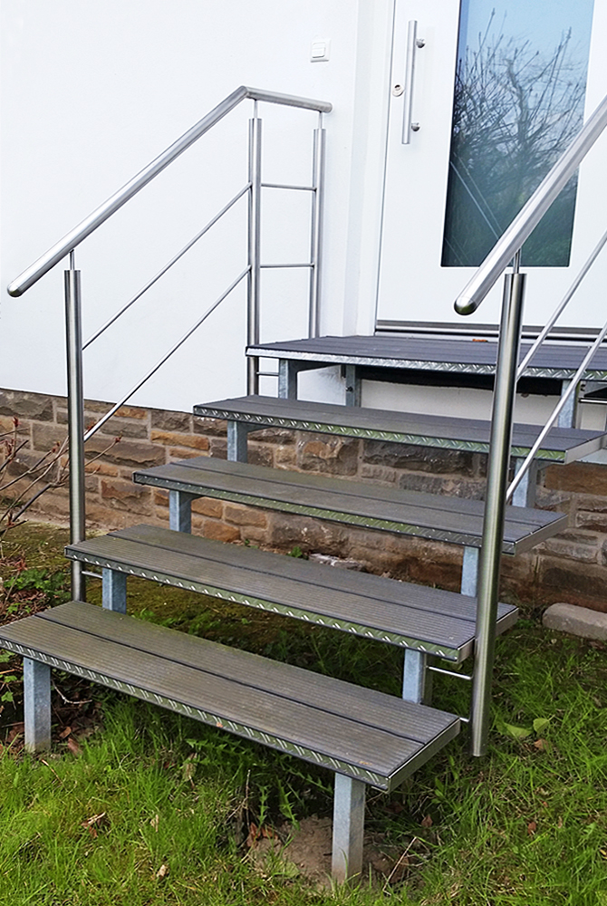Der Treppenbauer Nappenfeld realisierte eine neue Treppe für ein Einfamilienhaus in Mülheim