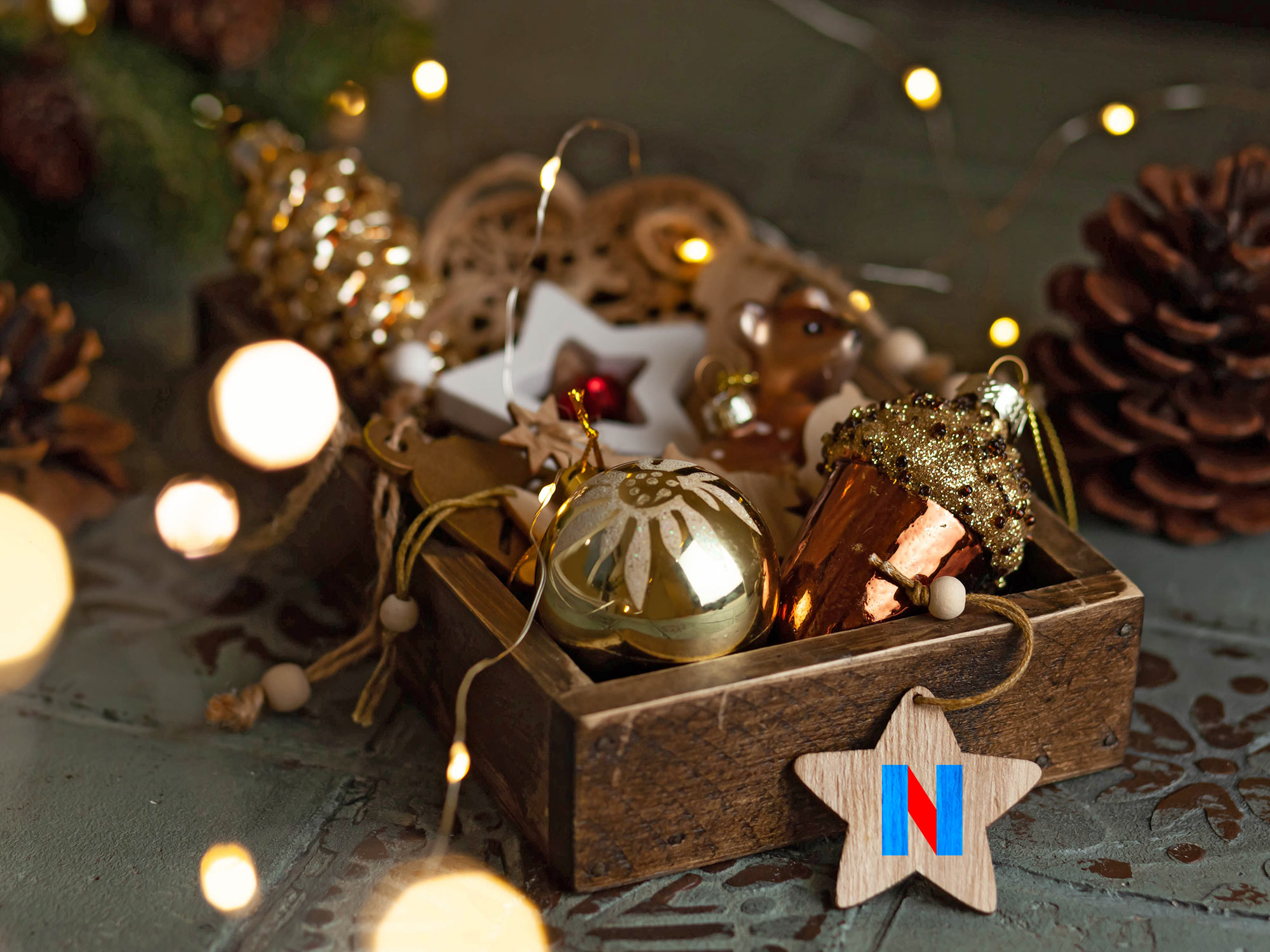 Frohe Weihnachten wünscht die Edelstahlschlosserei Nappenfeld aus Mühlheim