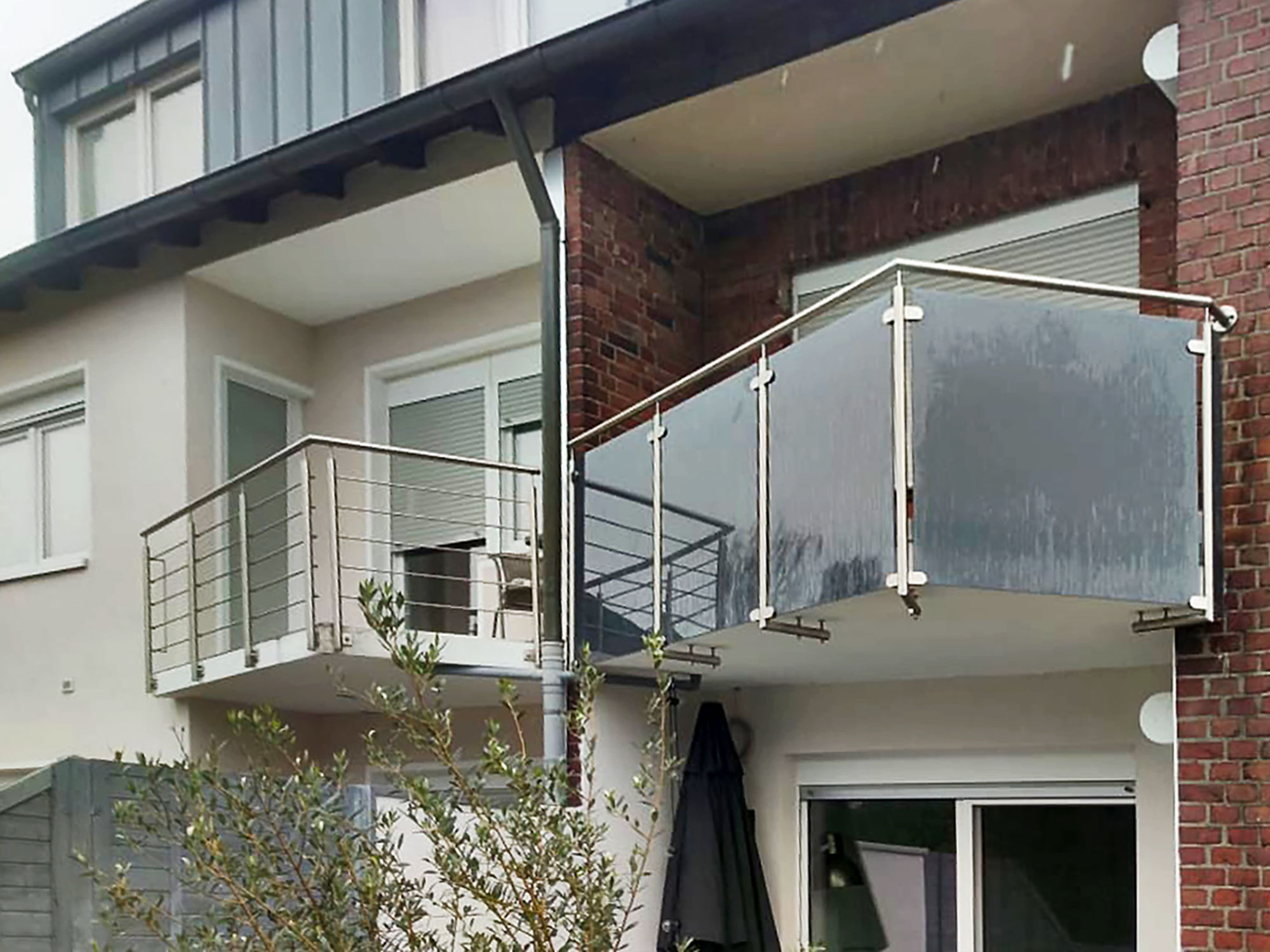 Balkonmodernisierung in Essen von der Edelstahlschlosserei Nappenfeld aus Mühlheim