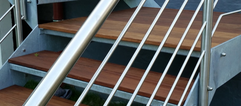 Aufgangstreppe für Balkon