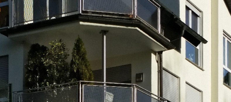 Neues Balkon-Geländer in Essen-Werden