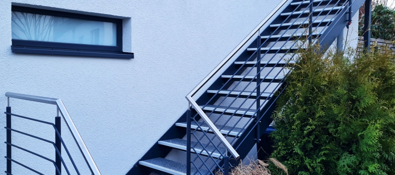 Neue Treppe zur neuen Wohnung