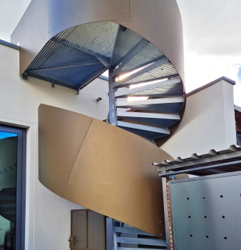 XXL-Rundtreppe in Monheim