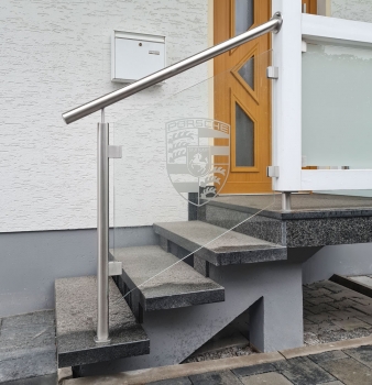Persönliche Note: Edelstahl-Glasgeländer in Dormagen