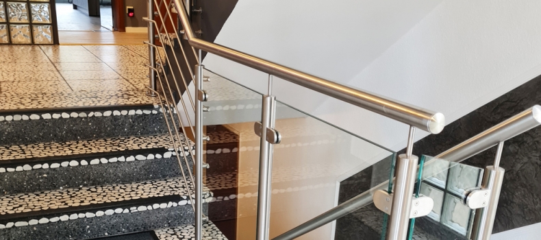 Neues Edelstahlgeländer in Essen installiert