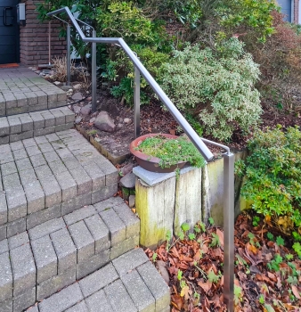 Neuer Edelstahl-Handlauf in Mülheim an der Ruhr