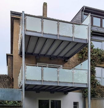 Edelstahl-Balkonanlage in Mülheim an der Ruhr
