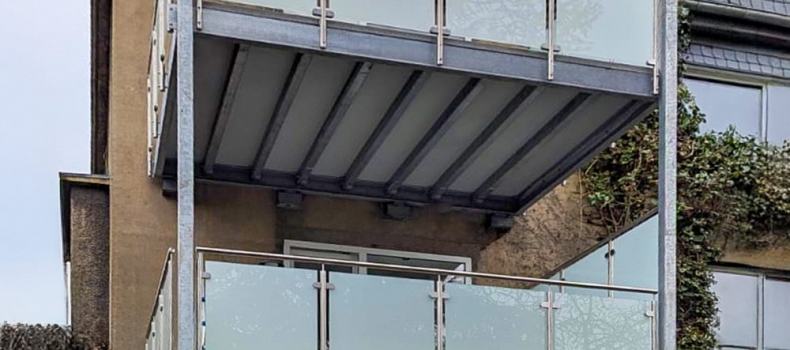 Edelstahl-Balkonanlage in Mülheim an der Ruhr