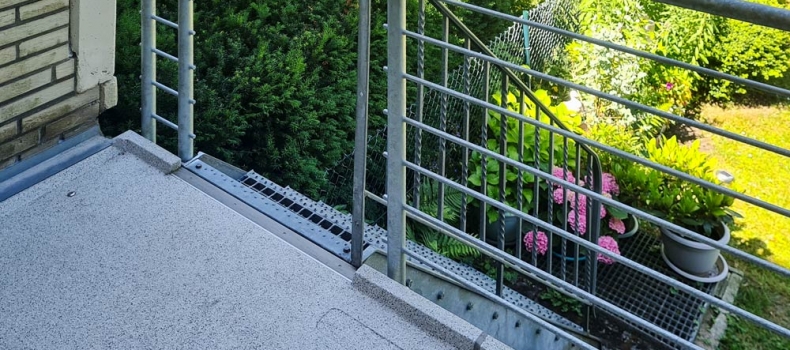 Verzinkter Stahlbalkon in Mülheim an der Ruhr