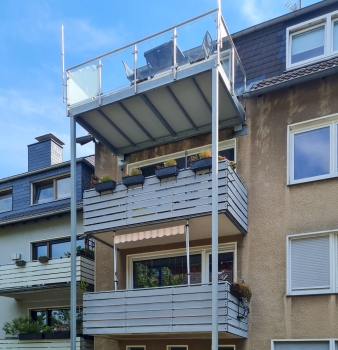 Neuer Balkon für das Dachgeschoss in Essen