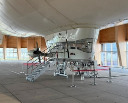 Mobile Stahltreppe für WDL-Zeppelin in Mülheim an der Ruhr