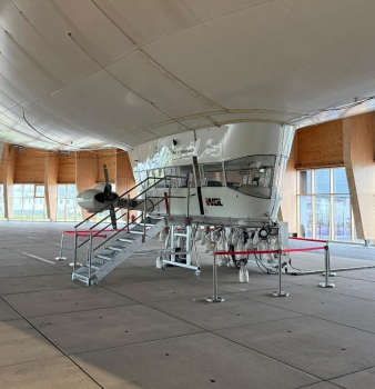 Mobile Stahltreppe für WDL-Zeppelin in Mülheim an der Ruhr