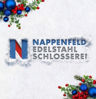 Frohe Weihnachten wünscht das Nappenfeld-Team