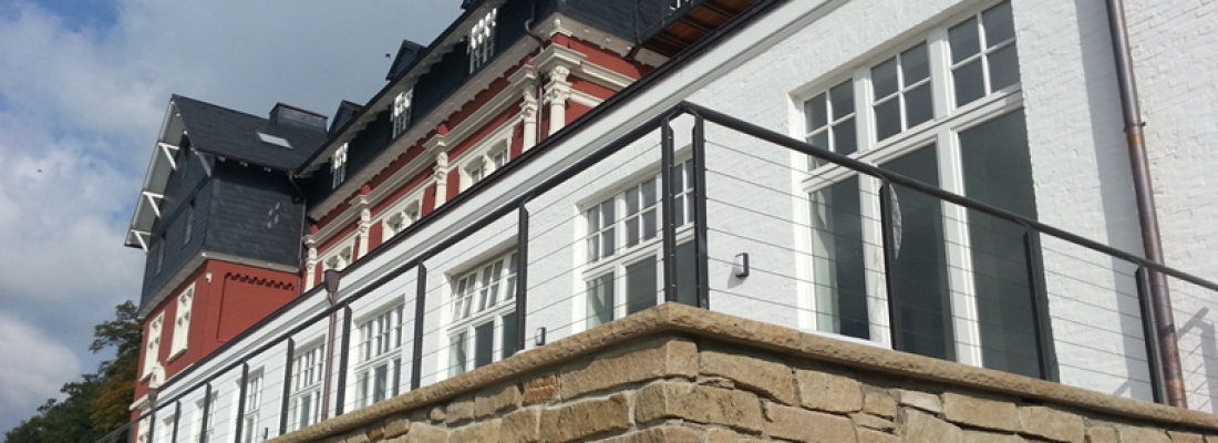 Baudenkmal mit Ruhrblick