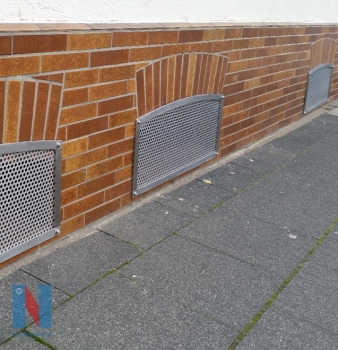 Edelstahlverkleidung