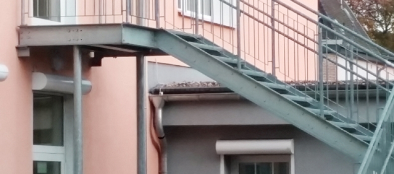 Feuertreppe in Moers
