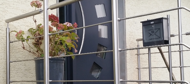 Treppenanlage für Hauseingang