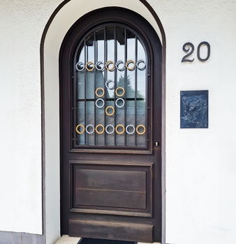 Verzinkte Stahl-Fenstergitter als Schutz