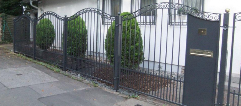 Schmiedearbeiten für Privatvilla
