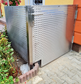 Ein „Kleiderschrank“ für Mülltonnen