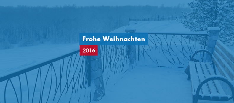 Frohe Weihnachten 2016